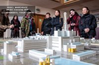 Maquette au complexe administratif (ASC-1) de la centrale