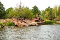 CHERNOBYL RIVER TOUR on Pripyat river